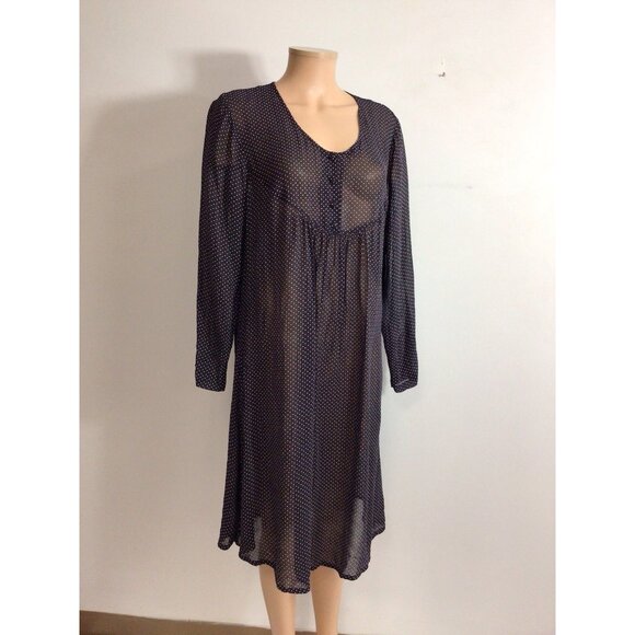 April Cornell Polka Dot Boho Dress Womens Large - Picture 4 of 7